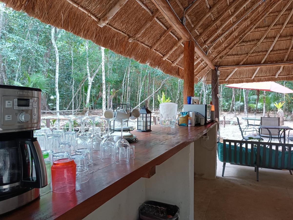 Cheel Lodge & Camping Puerto Morelos Exterior foto