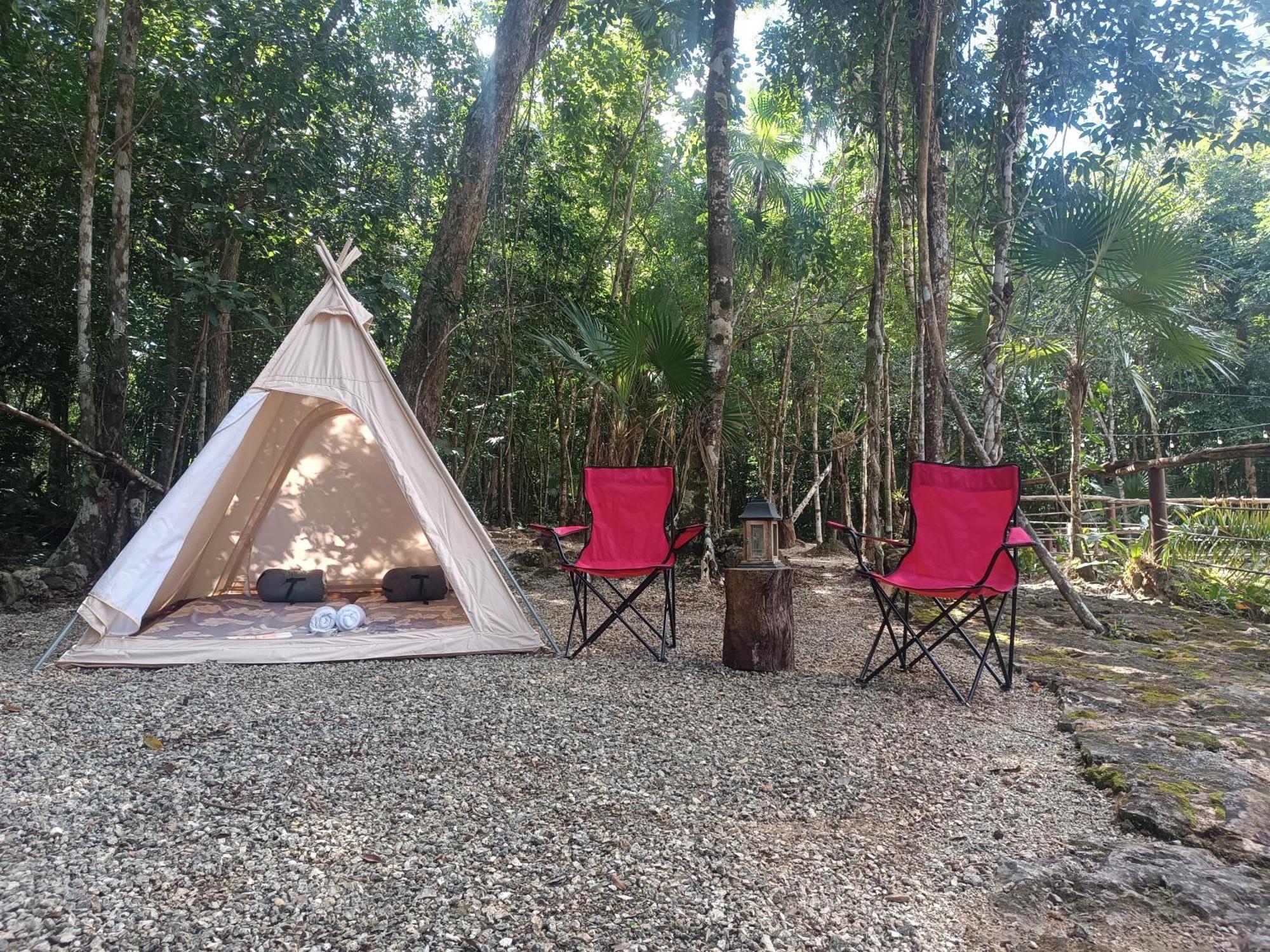 Cheel Lodge & Camping Puerto Morelos Cameră foto