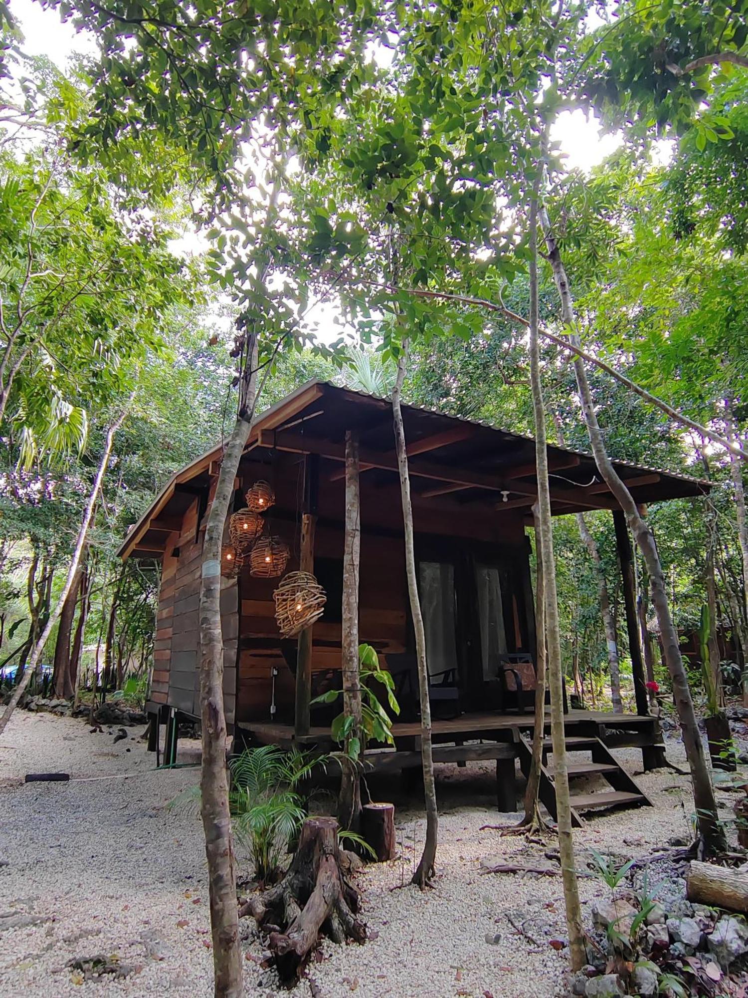 Cheel Lodge & Camping Puerto Morelos Exterior foto