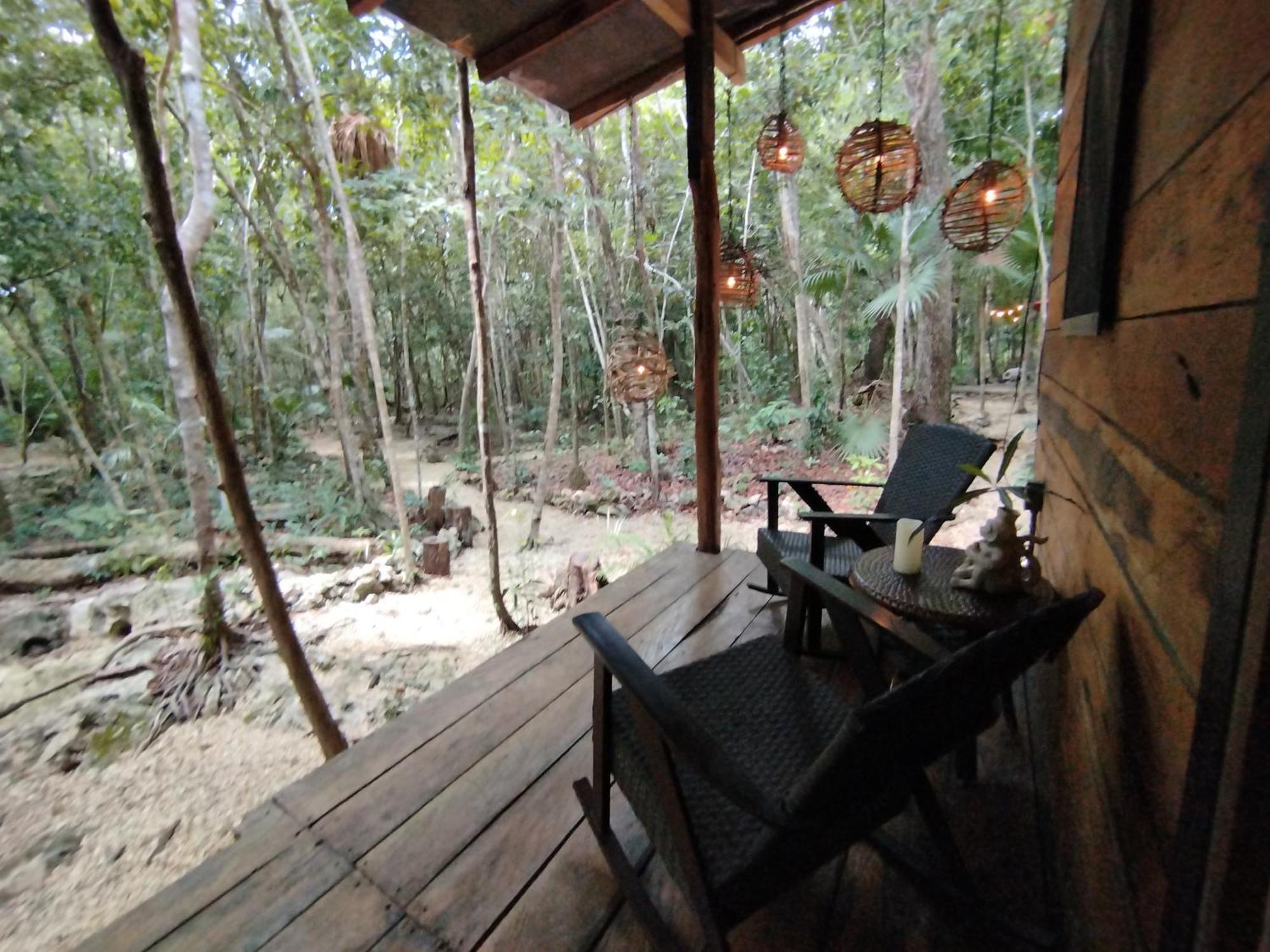 Cheel Lodge & Camping Puerto Morelos Exterior foto