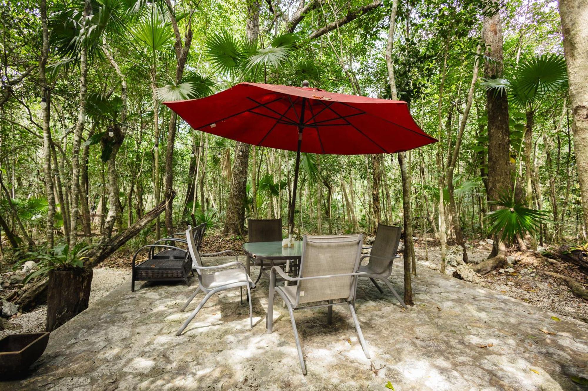 Cheel Lodge & Camping Puerto Morelos Exterior foto