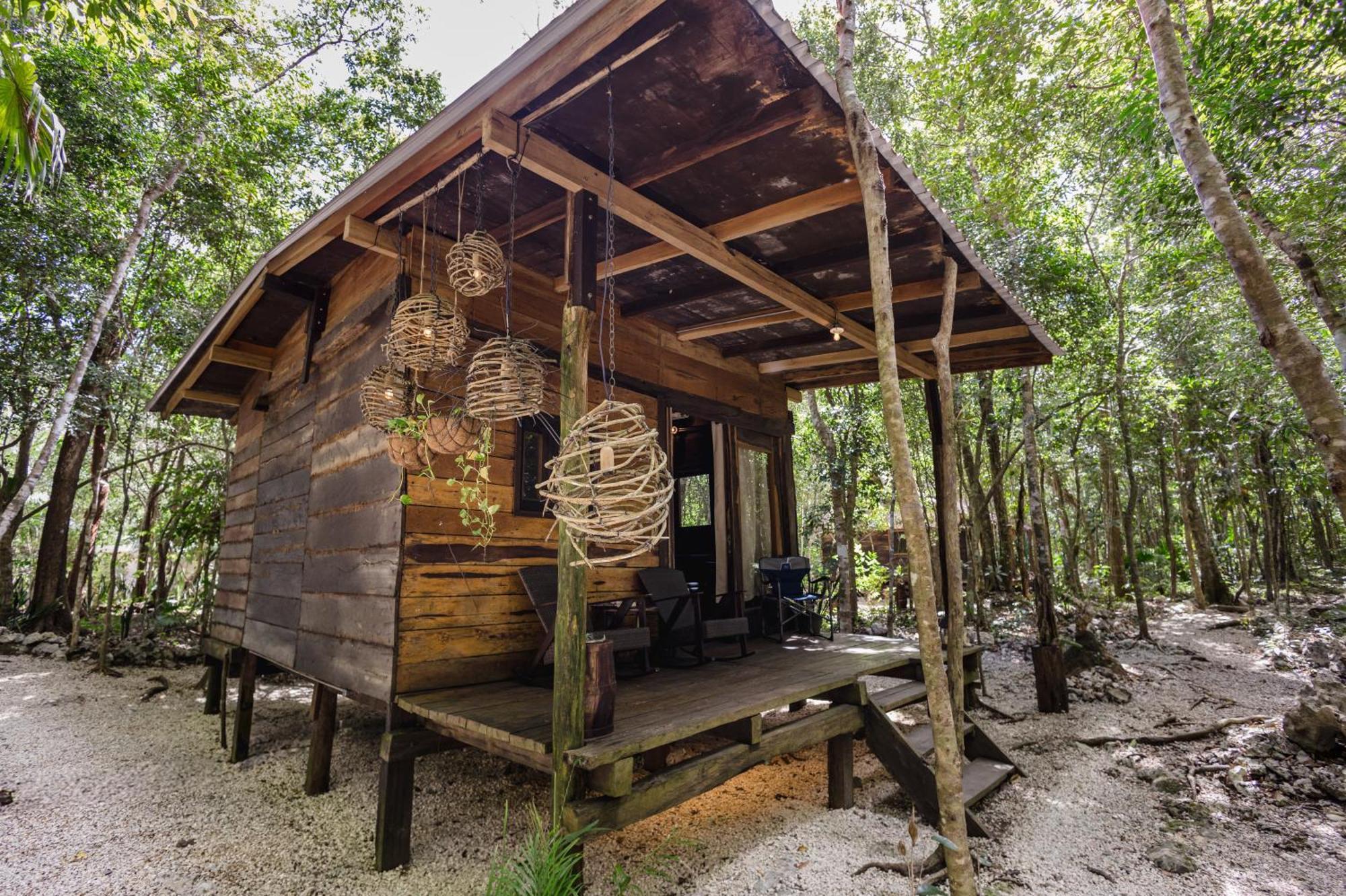 Cheel Lodge & Camping Puerto Morelos Exterior foto
