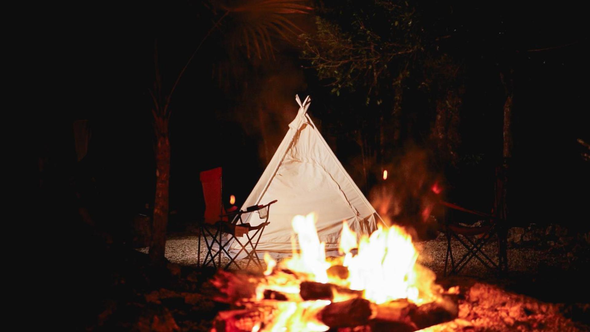 Cheel Lodge & Camping Puerto Morelos Exterior foto