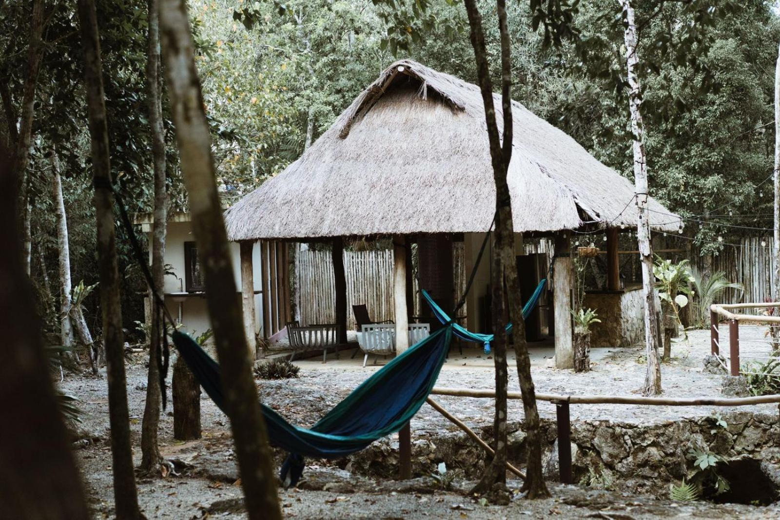 Cheel Lodge & Camping Puerto Morelos Exterior foto